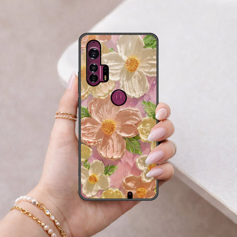 Motorola Edge Plus Cover - Floral Series 4 - HQ Premium Shine Durable Shatterproof Case