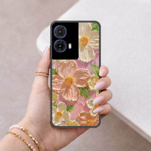Motorola Moto G85 Cover - Floral Series 4 - HQ Premium Shine Durable Shatterproof Case