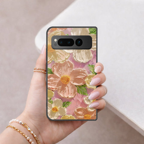 Google Pixel Fold Cover - Floral Series 4 - HQ Premium Shine Durable Shatterproof Case