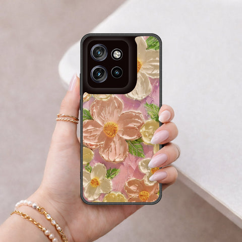 Motorola Edge 50 Neo Cover - Floral Series 4 - HQ Premium Shine Durable Shatterproof Case