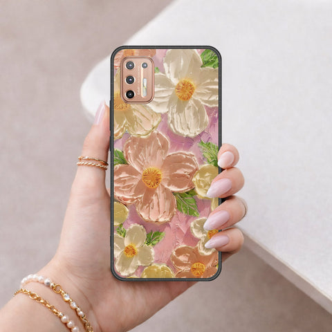 Motorola Moto G9 Plus Cover - Floral Series 4 - HQ Premium Shine Durable Shatterproof Case