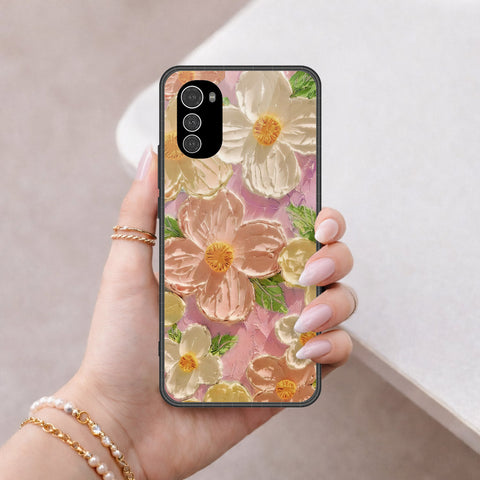 Motorola Moto E32 Cover - Floral Series 4 - HQ Premium Shine Durable Shatterproof Case