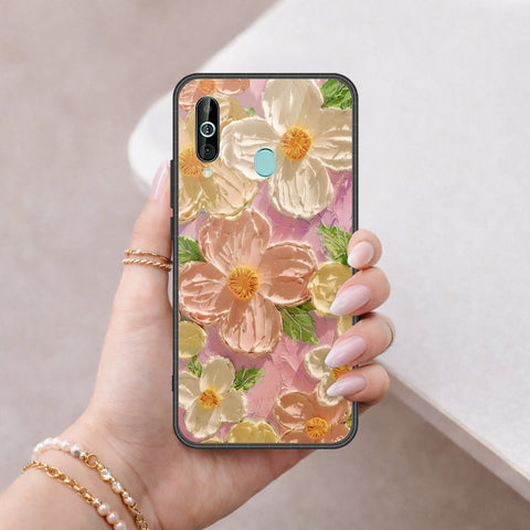 Samsung Galaxy M40 Cover - Floral Series 4 - HQ Premium Shine Durable Shatterproof Case