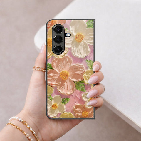 Samsung Galaxy Z Fold 7 Cover - Floral Series 4 - HQ Premium Shine Durable Shatterproof Case