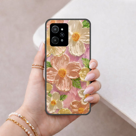Realme C31 Cover - Floral Series 4 - HQ Premium Shine Durable Shatterproof Case