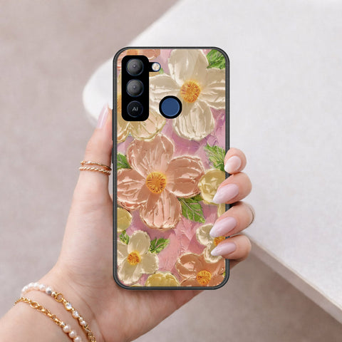 Tecno Pop 5 LTE Cover - Floral Series 4 - HQ Premium Shine Durable Shatterproof Case