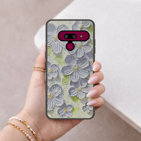 LG G8 ThinQ Cover - Floral Series 4 - HQ Premium Shine Durable Shatterproof Case