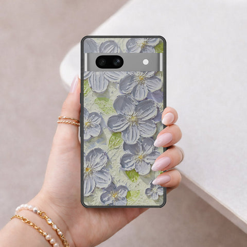 Google Pixel 7a Cover - Floral Series 4 - HQ Premium Shine Durable Shatterproof Case