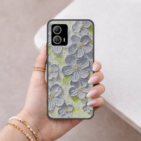 Motorola Moto G53 Cover - Floral Series 4 - HQ Premium Shine Durable Shatterproof Case