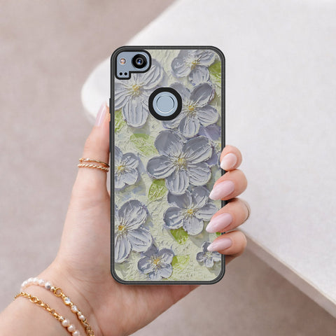 Google Pixel 2 Cover - Floral Series 4 - HQ Premium Shine Durable Shatterproof Case