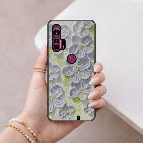 Motorola Edge Plus Cover - Floral Series 4 - HQ Premium Shine Durable Shatterproof Case