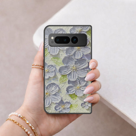 Google Pixel Fold Cover - Floral Series 4 - HQ Premium Shine Durable Shatterproof Case