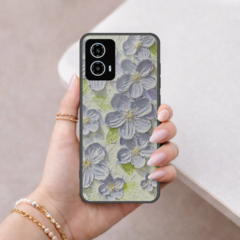Motorola Moto G34 Cover - Floral Series 4 - HQ Premium Shine Durable Shatterproof Case