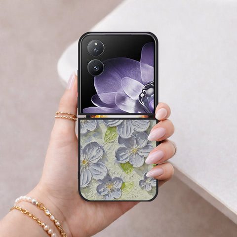 Xiaomi Mix Flip Cover - Floral Series 4 - HQ Premium Shine Durable Shatterproof Case