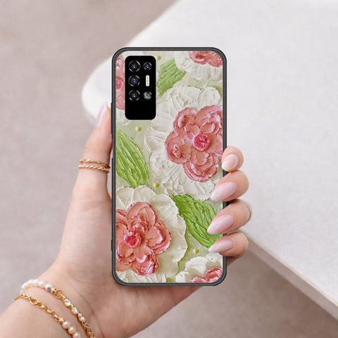 Tecno Pova 2 Cover - Floral Series 4 - HQ Premium Shine Durable Shatterproof Case