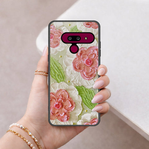 LG G8 ThinQ Cover - Floral Series 4 - HQ Premium Shine Durable Shatterproof Case