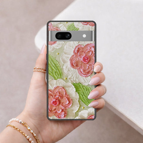 Google Pixel 7a Cover - Floral Series 4 - HQ Premium Shine Durable Shatterproof Case