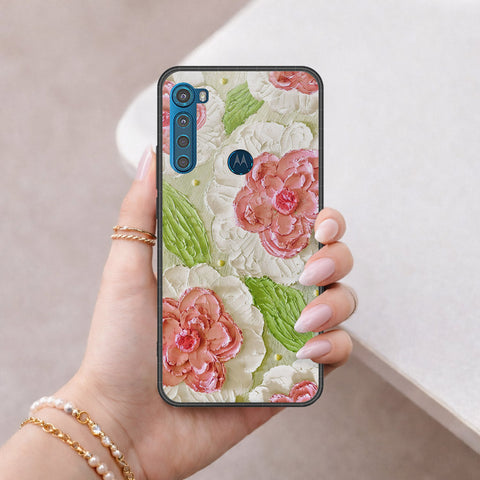 Motorola One Fusion Plus Cover - Floral Series 4 - HQ Premium Shine Durable Shatterproof Case