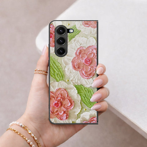 Samsung Galaxy Z Fold 6 5G Cover - Floral Series 4 - HQ Premium Shine Durable Shatterproof Case