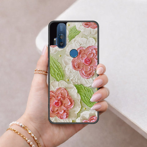 Motorola One Hyper Cover - Floral Series 4 - HQ Premium Shine Durable Shatterproof Case