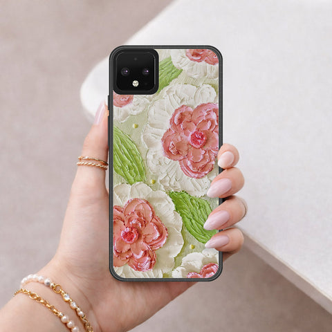 Google Pixel 4 XL Cover - Floral Series 4 - HQ Premium Shine Durable Shatterproof Case