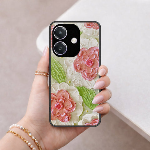 Oppo A3 5G Cover - Floral Series 4 - HQ Premium Shine Durable Shatterproof Case