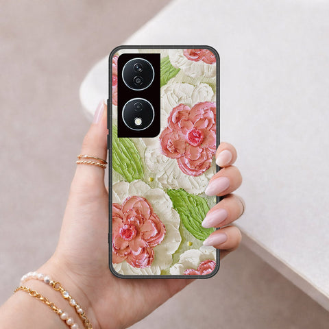 Honor X7b Cover - Floral Series 4 - HQ Premium Shine Durable Shatterproof Case