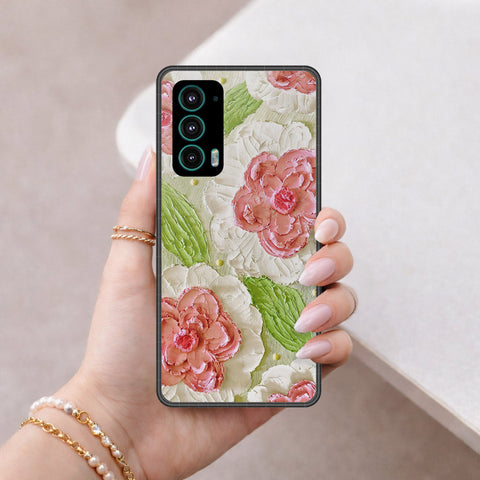 Motorola Edge 20 Cover - Floral Series 4 - HQ Premium Shine Durable Shatterproof Case