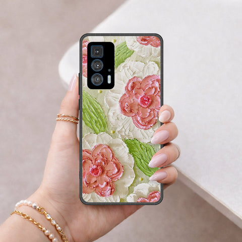 Motorola Edge 20 Pro Cover - Floral Series 4 - HQ Premium Shine Durable Shatterproof Case