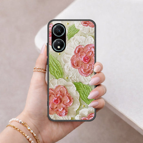Honor X5 Plus Cover - Floral Series 4 - HQ Premium Shine Durable Shatterproof Case