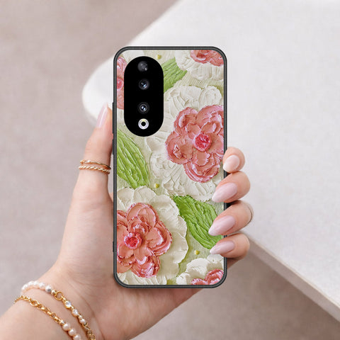 Honor 90 Cover - Floral Series 4 - HQ Premium Shine Durable Shatterproof Case