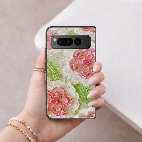 Google Pixel Fold Cover - Floral Series 4 - HQ Premium Shine Durable Shatterproof Case