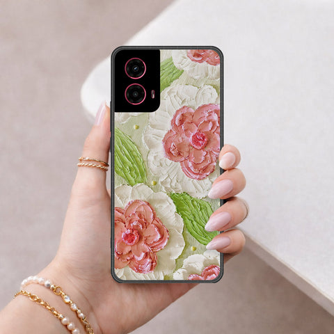 Motorola Moto G45 Cover - Floral Series 4 - HQ Premium Shine Durable Shatterproof Case