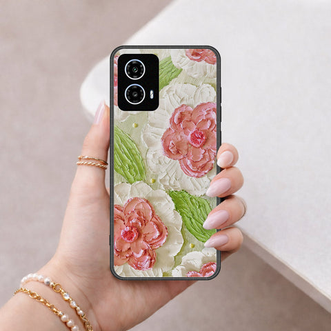Motorola Moto G34 Cover - Floral Series 4 - HQ Premium Shine Durable Shatterproof Case