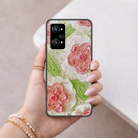 Realme GT Neo 2 Cover - Floral Series 4 - HQ Premium Shine Durable Shatterproof Case