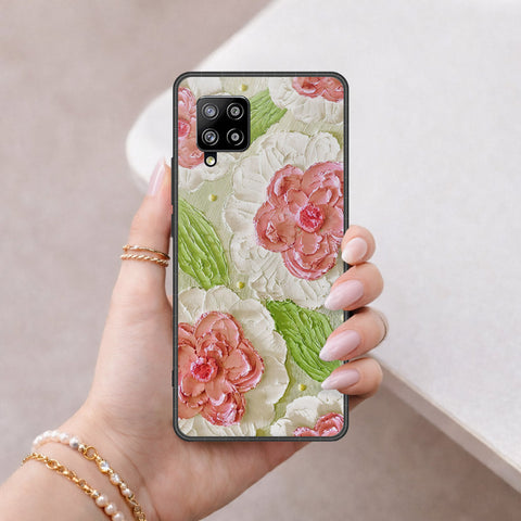 Samsung Galaxy A42 5G Cover - Floral Series 4 - HQ Premium Shine Durable Shatterproof Case