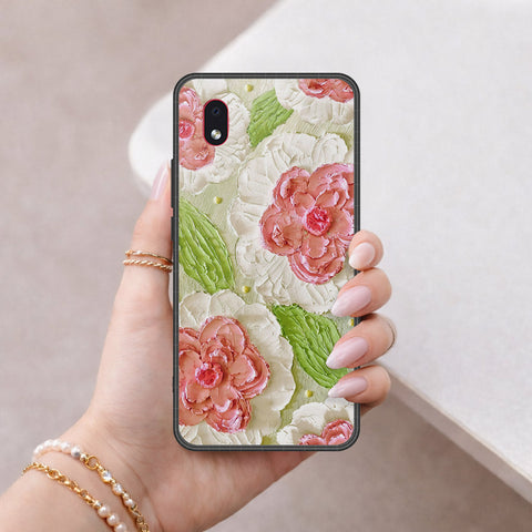 Samsung Galaxy A01 Core Cover - Floral Series 4 - HQ Premium Shine Durable Shatterproof Case