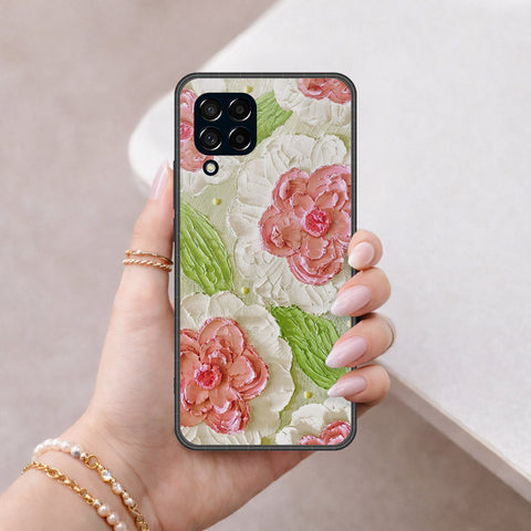 Samsung Galaxy F12 Cover - Floral Series 4 - HQ Premium Shine Durable Shatterproof Case