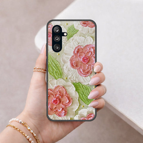 Samsung Galaxy M36 Cover - Floral Series 4 - HQ Premium Shine Durable Shatterproof Case