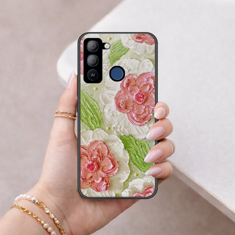 Tecno Pop 5 LTE Cover - Floral Series 4 - HQ Premium Shine Durable Shatterproof Case