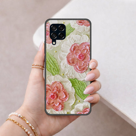 Samsung Galaxy M53 Cover - Floral Series 4 - HQ Premium Shine Durable Shatterproof Case