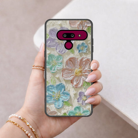 LG G8 ThinQ Cover - Floral Series 4 - HQ Premium Shine Durable Shatterproof Case
