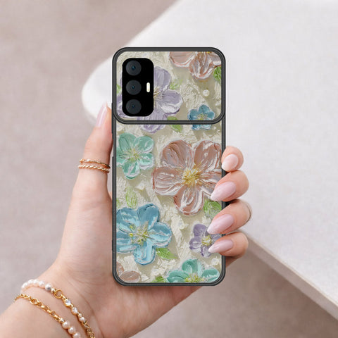 Tecno Spark 8 Pro Cover - Floral Series 4 - HQ Premium Shine Durable Shatterproof Case