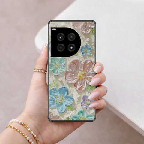 OnePlus Ace 2 Cover - Floral Series 4 - HQ Premium Shine Durable Shatterproof Case
