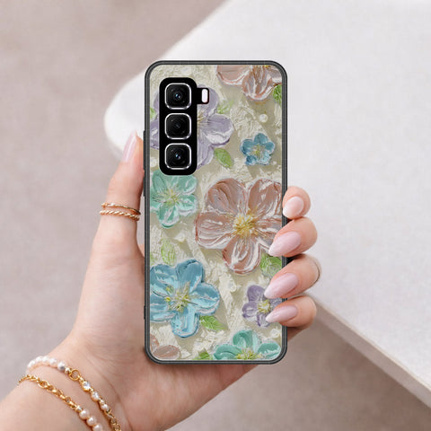 Infinix Hot 50 4G Cover - Floral Series 4 - HQ Premium Shine Durable Shatterproof Case