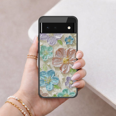 Google Pixel 6 Cover - Floral Series 4 - HQ Premium Shine Durable Shatterproof Case