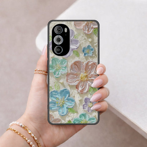 Motorola Edge 30 Pro Cover - Floral Series 4 - HQ Premium Shine Durable Shatterproof Case