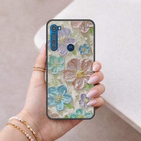 Motorola One Fusion Plus Cover - Floral Series 4 - HQ Premium Shine Durable Shatterproof Case