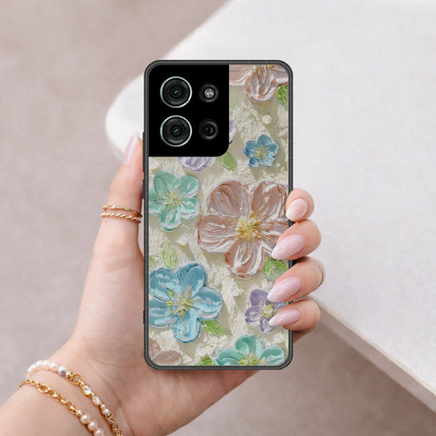 Motorola Moto G75 Cover - Floral Series 4 - HQ Premium Shine Durable Shatterproof Case