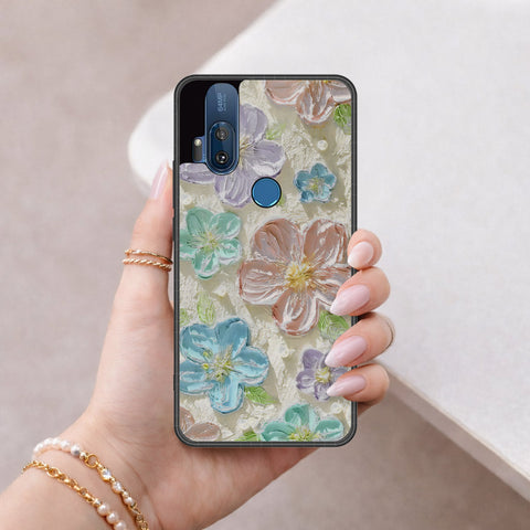 Motorola One Hyper Cover - Floral Series 4 - HQ Premium Shine Durable Shatterproof Case